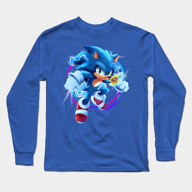 Sonic magic Long Sleeve T-Shirt by Brown777